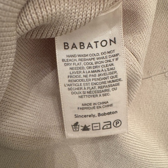Aritzia Cream Babaton Cream Sweater - Picture 5 of 5